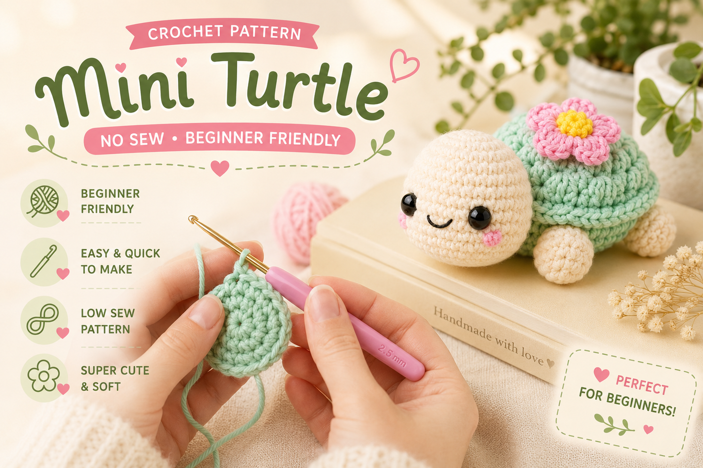 Turtle Crochet PDF