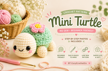 Turtle Crochet PDF